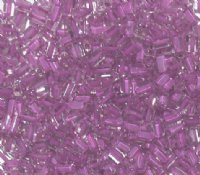 50g 5x4x2mm Violet Lined Crystal Tile Beads